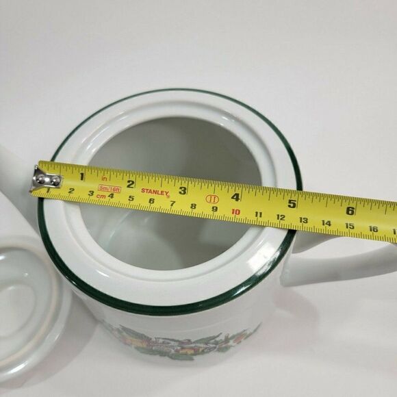 Vintage Christmas Noel Tradition Teapot - Picture 7 of 8